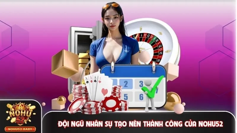 Đội ngũ nhân sự tạo nên thành công của Nohu52
